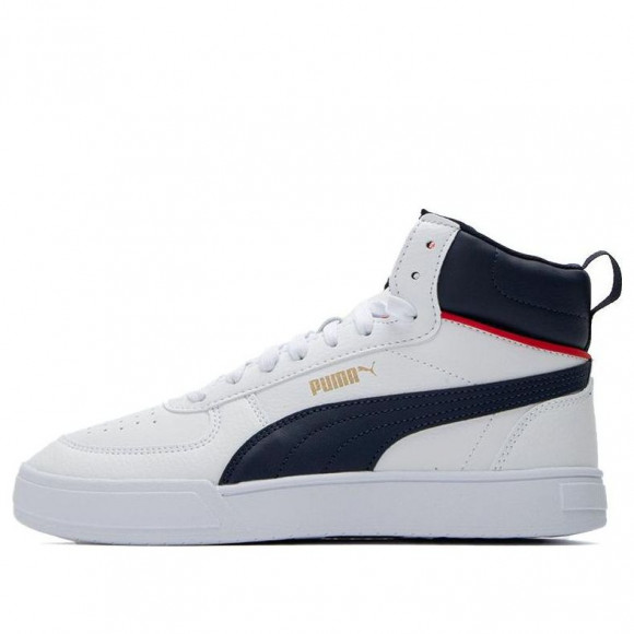 PUMA Caven Mid WHITE/BLUE/RED Skate Shoes 385843-03 - 385843-03