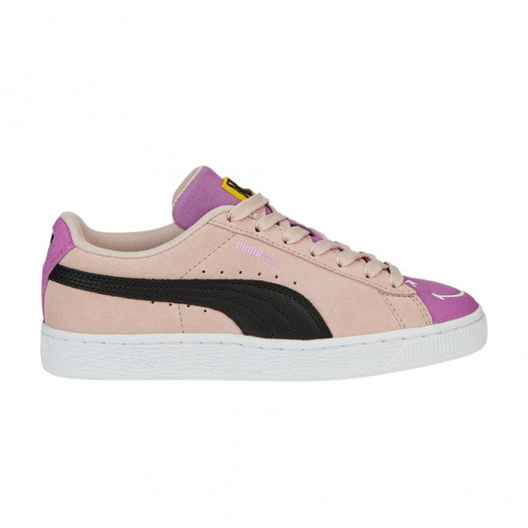 Puma SmileyWorld x Suede Big Kid 'Rose Quartz Mauve Pop' | Pink | Kid's Size 12 - 386137-02
