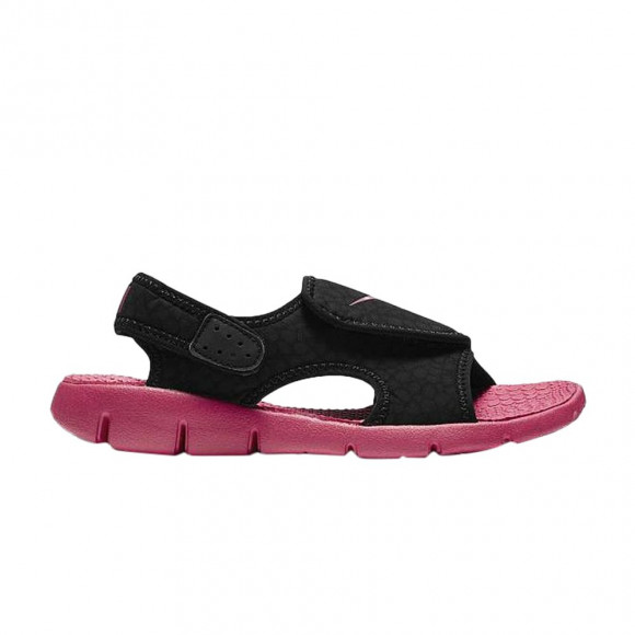 Nike Sunray Adjust 4 GS 'Black Rush Pink' | Kid's Size 12 - 386520-003