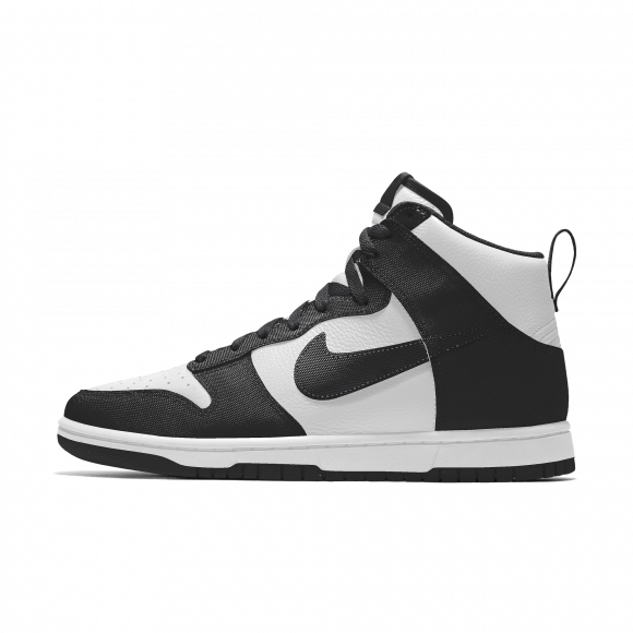 Chaussure personnalisable Nike Dunk High By You pour homme - Noir - 3866315917