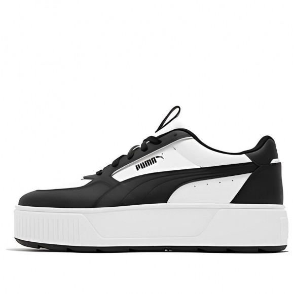 Puma (WMNS) PUMA Mayze Raw WHITE/BLACK Skate Shoes 387212-06