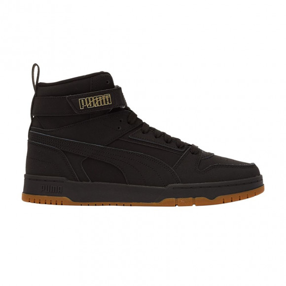 Puma RBD Game 'Black Team Gold Gum' | Men's Size 8 - 388426-01