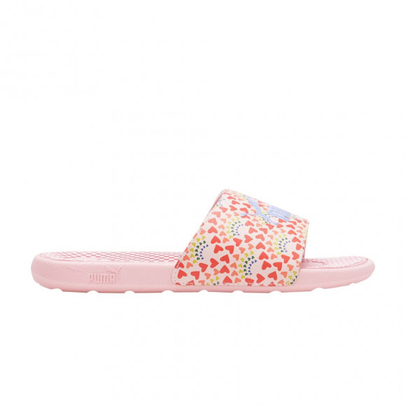 Puma Cool Cat Slide Big Kid 'Rainbow Sunset' | Pink | Kid's Size 7 - 388753-01