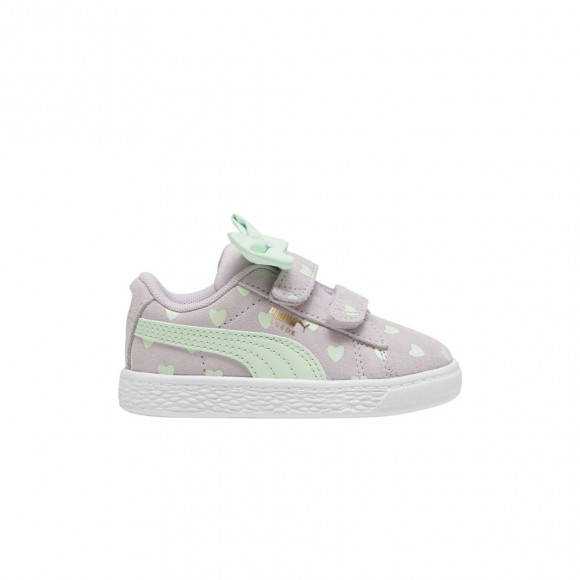 Puma Suede Classic Re-Bow 5 Infant 'Hearts - Grape Mist' | Purple | Infant Size 9 - 389615-06