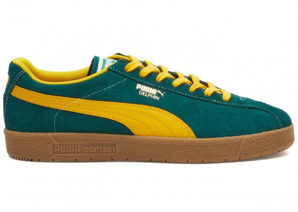 Puma Men's Delphin Sneakers in Malachite/Yellow Sizzle - 390685-10