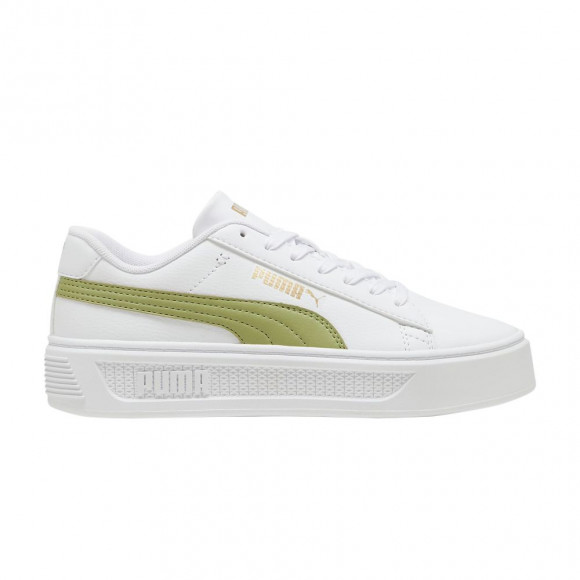 Puma Wmns Smash Platform v3 'White Calming Green' | Women's Size 7.5 - 390758-13