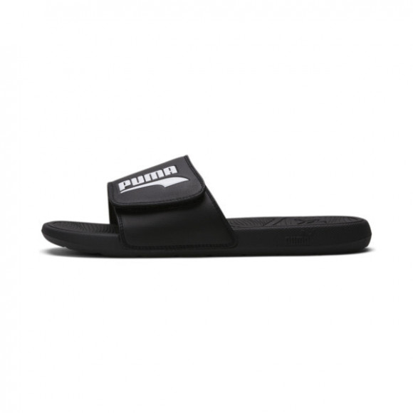 PUMA Cool Cat 2.0 FS Slides in Black/White - 390961_01