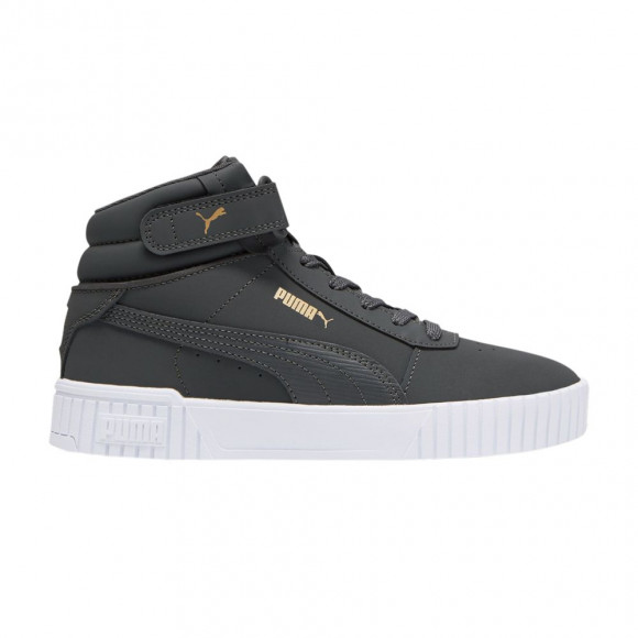 Puma Wmns Caina 2.0 Mid Lux 'Asphalt Team Gold' | Grey | Women's Size 8.5 - 391236-01