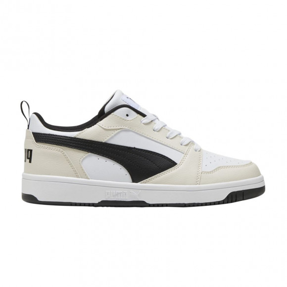 Puma Rebound V6 Low 'Alpine Snow Black' | Cream | Men's Size 11 - 392328-18