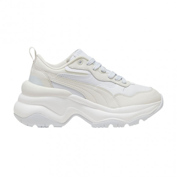 Puma Wmns Cilia Wedge 'Silver Mist Feather Grey' | White | Women's Size 7.5 - 393915-10