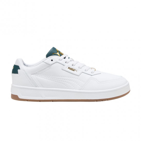 Puma Court Classic Lux 'White Green' | Men's Size 9 - 395019-13