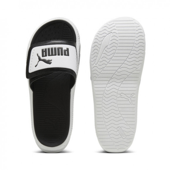 PUMA SoftridePro 24 V Slides in Black/White - 395431_01