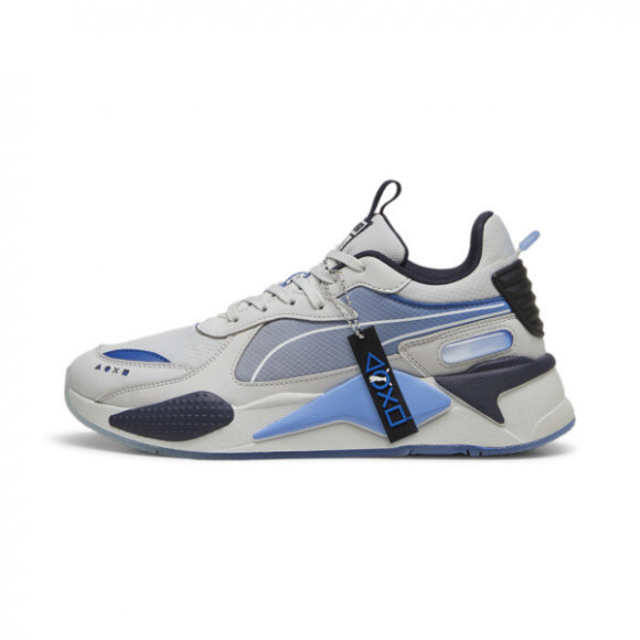 PUMA x PLAYSTATIONÂ® RS-X Men's Sneakers in Glacial Grey/Blue Skies - 396311_01