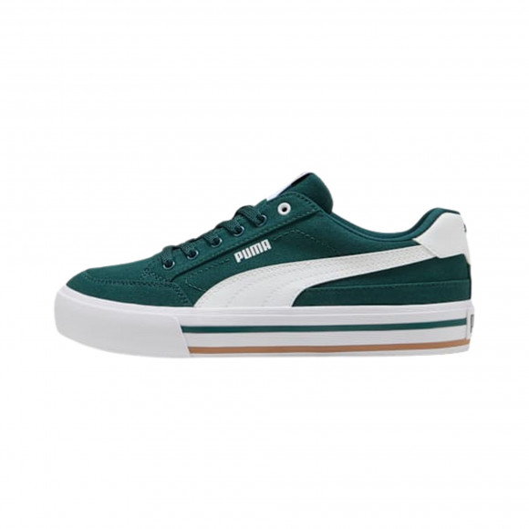 Puma Court Classic Vulcanized Formstrip 'Green Terrain/White' | Men's Size 8 - 396353-26