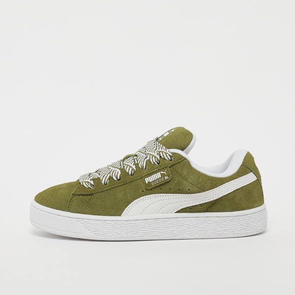 Suede XL, Puma, Footwear, soft olive/green/white, taille: 36 - 396381-01