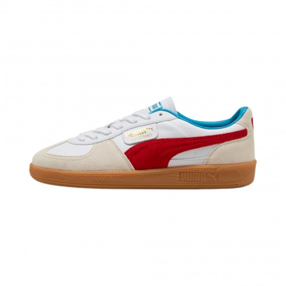 Puma Palermo Leather 'White/Red' | Men's Size 7 - 396464-21