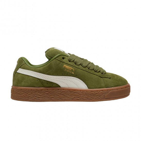 Puma Suede XL Big Kid 'Olive Green Vapor Gray' | Kid's Size 5 - 396577-57