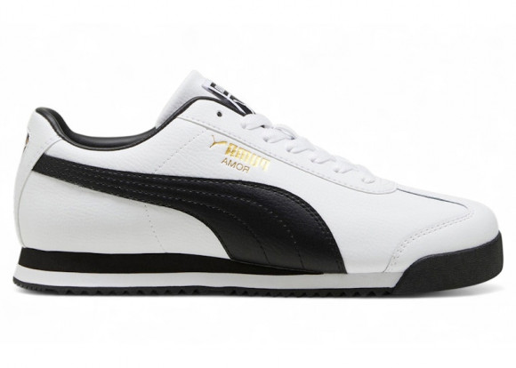 Puma Roma 24 Standard White Black Team gold - 396868-01