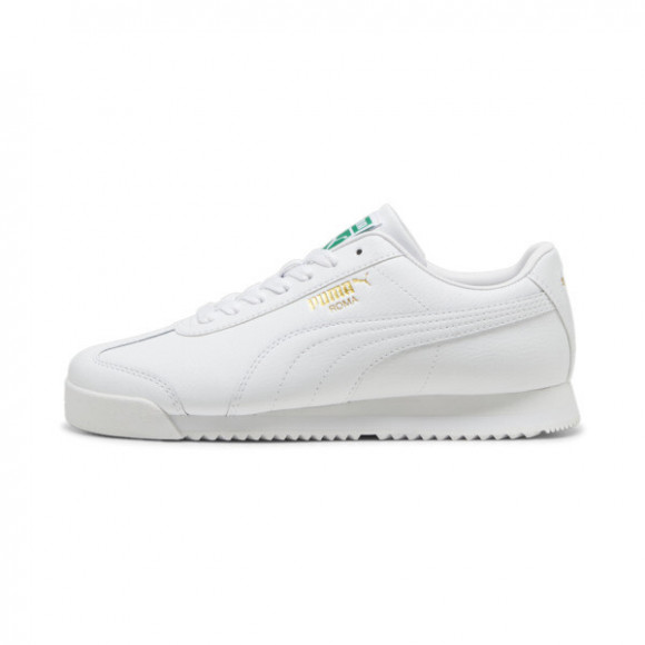 PUMA Roma 24 Sneakers in White/Archive Green - 396868_03