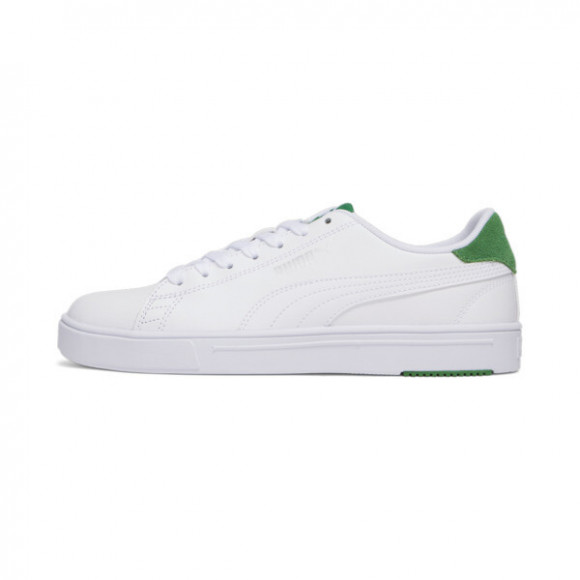 PUMA Serve Pro Lite Women's Sneakers in White/Amazon Green/Silver - 397411_05