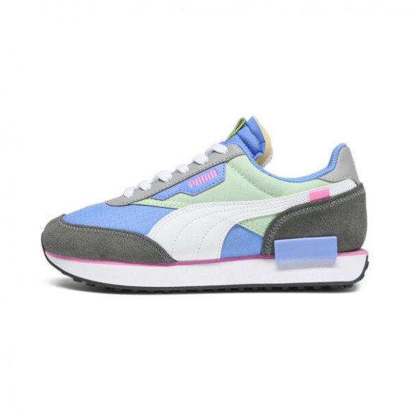 PUMA Future Rider Play On Women's Sneakers in Blue Skies/Pure Green - 397857_12