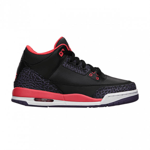 Air Jordan 3 Retro GS 'Crimson' - 398614-005