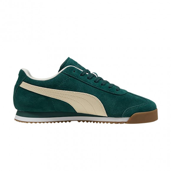 Puma Roma Suede 'Green Terrain Alpine Snow' | Men's Size 12 - 398635-10