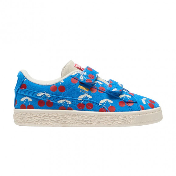 Puma Bebe De Pino x Suede Classic 21 Little Kid 'Ignite Blue Cherries' | Kid's Size 13 - 398980-02
