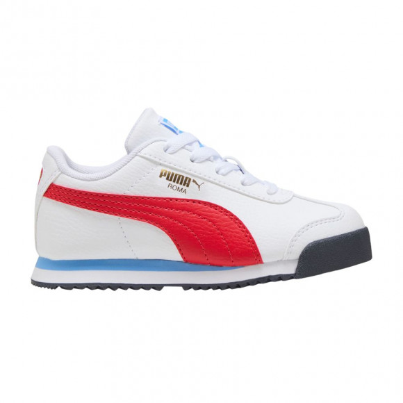 Puma Roma 24 Standard Little Kid 'White Red Blue' | Kid's Size 11.5 - 399010-17
