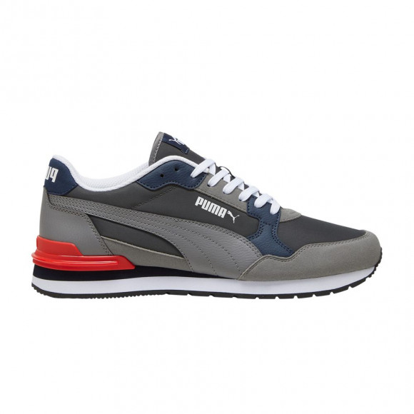 Puma ST Runner v4 Nylon 'Shadow Grey Navy Red' | Men's Size 10.5 - 399069-04