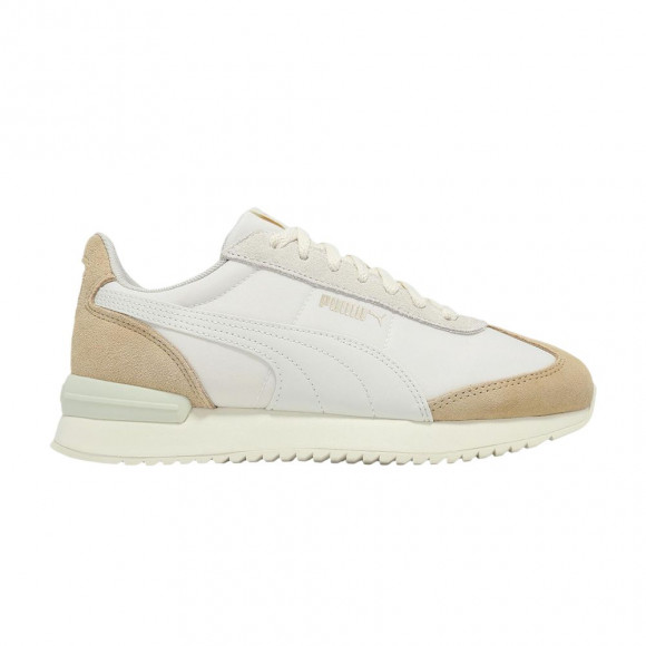 Puma R78 Nylon Retro 'Frosted Ivory Lightsand Gold' | White | Men's Size 10 - 399250-10