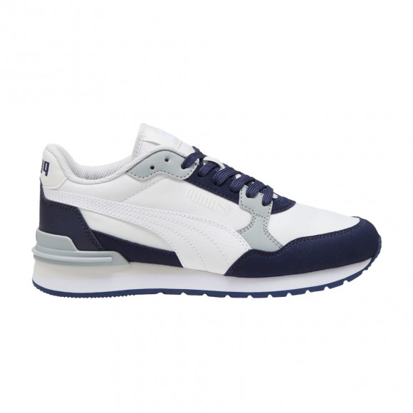 Puma ST Runner v4 Nylon Big Kid 'White Navy' | Blue | Kid's Size 5.5 - 399739-04
