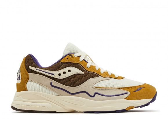 Saucony Claima x Saucony 3D Grid Hurricane 'NOLA' | Yellow | Men's - 3D-Grid-Hurricane