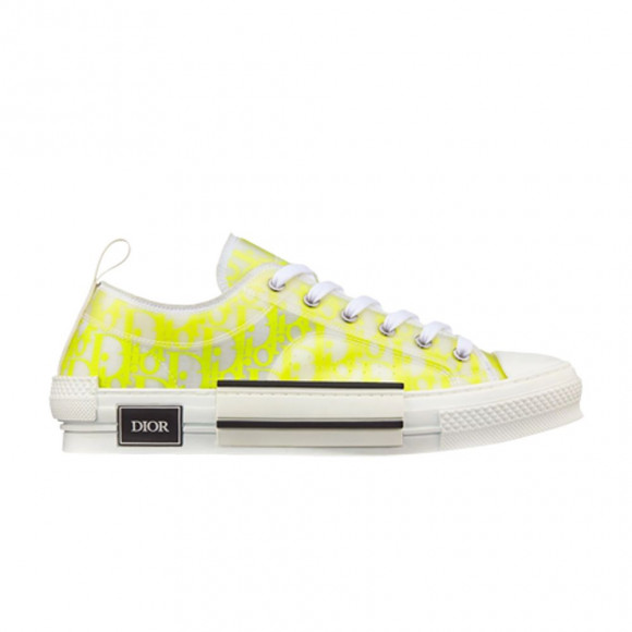 Dior B23 Low 'Dior Oblique - White Yellow' | Men's Size 9 - 3SN249YNT-H160