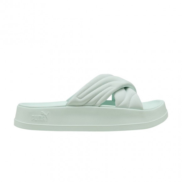 Puma Wmns Leadcat Platform Sandal 'Peaceful Blue' | Green | Women's Size 7 - 400340-04