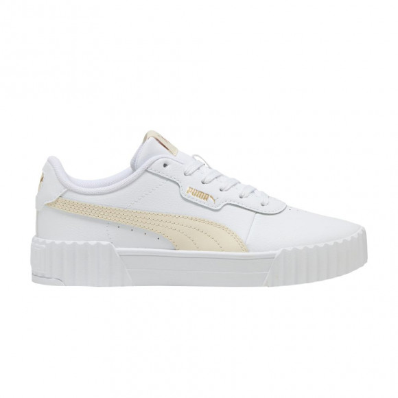 Puma Wmns Carina 3.0 'White Yellow' | Women's Size 9 - 400365-16