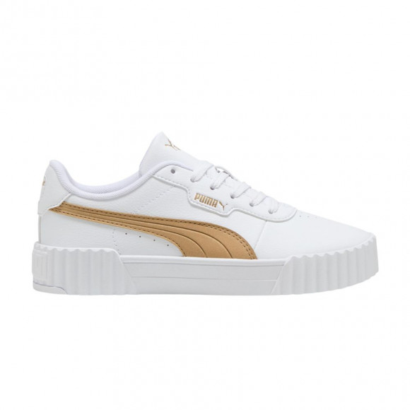 Puma Wmns Carina 3.0 Aqua Metallics 'White Light Sand' | Women's Size 10 - 400722-02