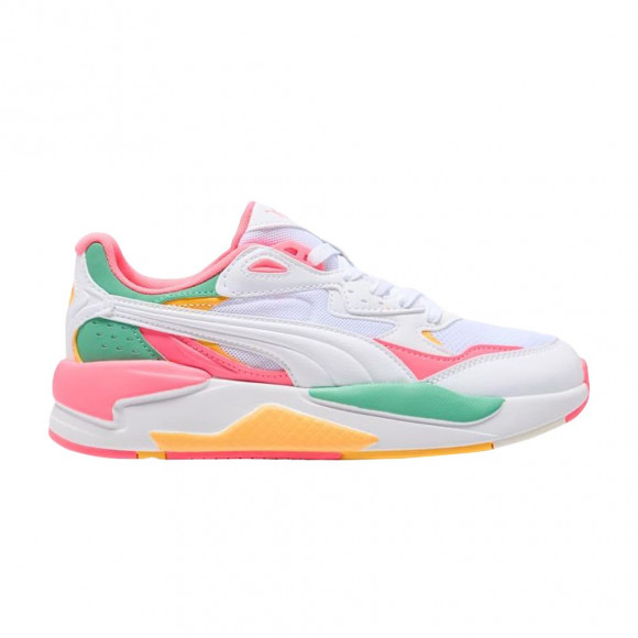 Puma Wmns X-Ray Speed Wide 'White Sunset Glow Jade Frost' | Multi-Color | Women's Size 8.5 - 401065-67