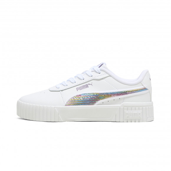 PUMA Carina 2.0 Sequins JR Shoes in White - 401183_01
