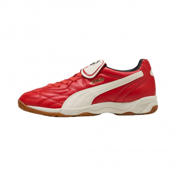 Puma King Indoor 'Red Fire/Frosted Ivory' | Men's Size 9.5 - 401683-03