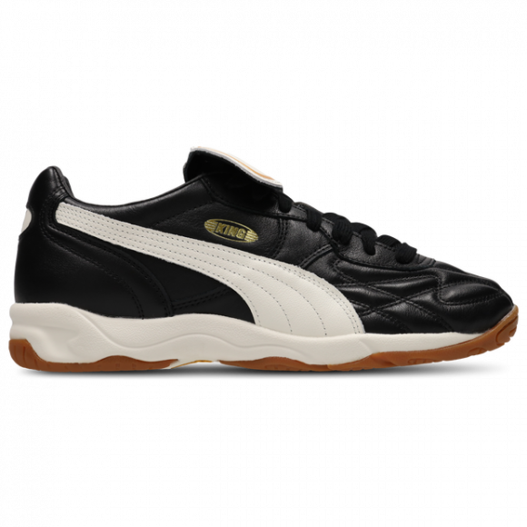 Puma King Indoor Men Shoes - Black - Size: 6.5 - Leather - Foot Locker - 40168301