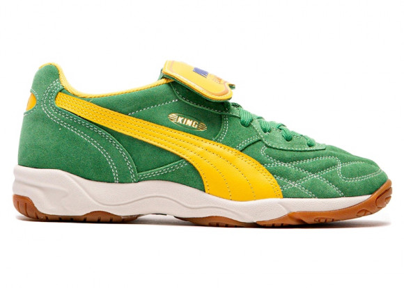 Puma King Indoor Royalty in Archive Green/Yellow Sizzle - 401684-02