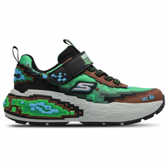 Skechers Mega-craft 4k - Sneakers Bébé - Marron - Pointure 32 - Plastique - 402160L-BRMT