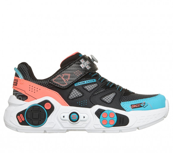 Skechers Boy's Game Kicks: Gametronix 3.0 Sneaker in Black - 402277L