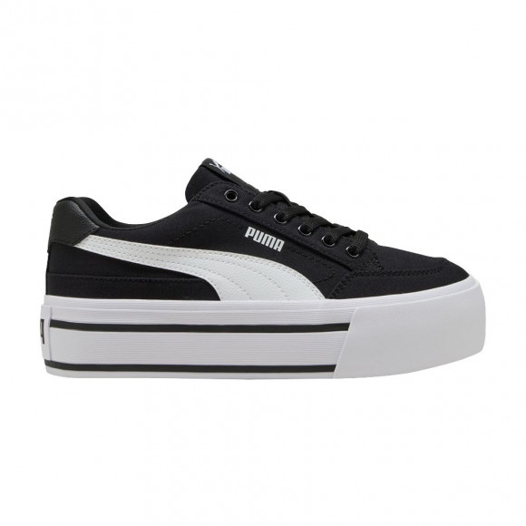 Puma Wmns Court Classic Vulc FS 'Platform Black White' | Women's Size 9.5 - 402329-07