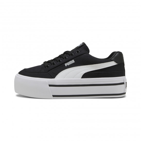 PUMA CortClassicVulcFSPlatform Sneakers Women in Black/White - 402329_07