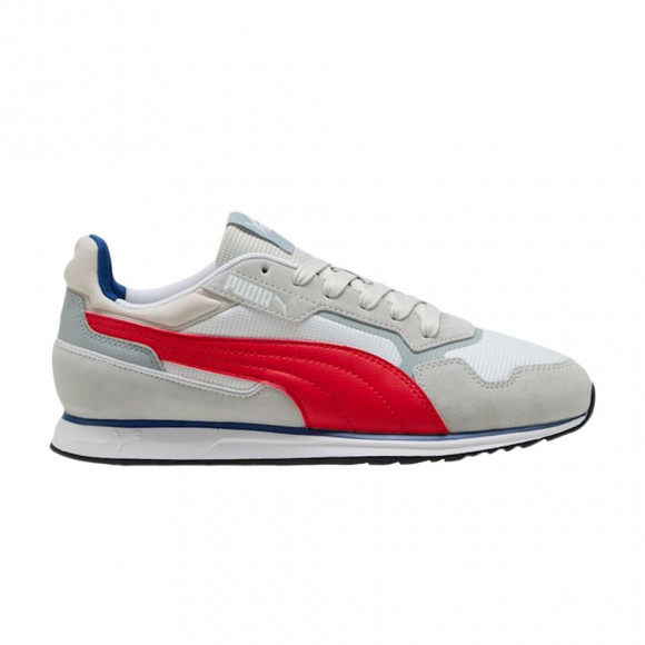 Puma Softride ST Miler 'Cool Light Gray For All Time Red White' | Grey | Men's Size 10 - 402635-01