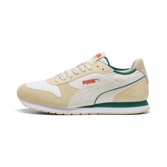 PUMA ST MILER Retro Run Unisex Shoes in Warm White/Canvas/Wild Green - 402666_02
