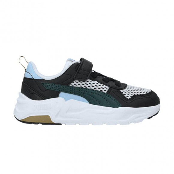 Puma Trinity 2 LT Run Fun AC+ PS 'White Green Terrain Black' | Kid's Size 12.5 - 402931-02