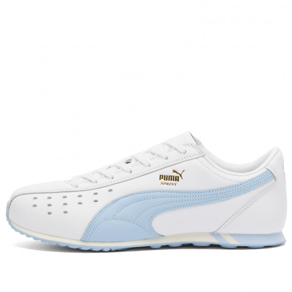 Puma Men's Sprint Sneaker in Puma White/Haute Tropic - 402960-15